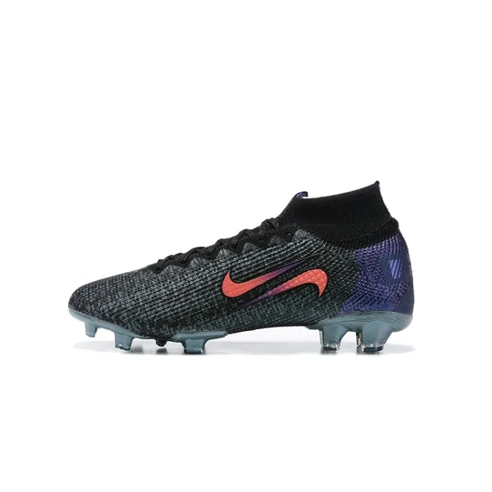Nike Mercurial Superfly 7 Elite FG Black/Fierce Purple/Metallic Silver/Crimson
