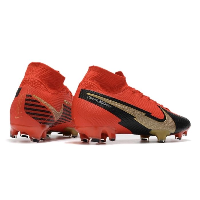 Nike Mercurial Superfly 7 Elite FG Red Gold Black