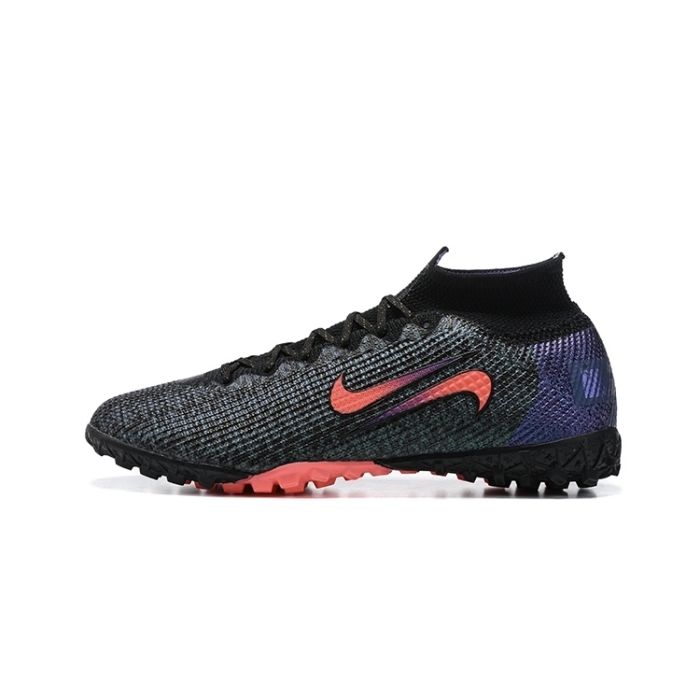 Nike Mercurial Superfly 7 Elite TF Black/Fierce Purple/Metallic Silver