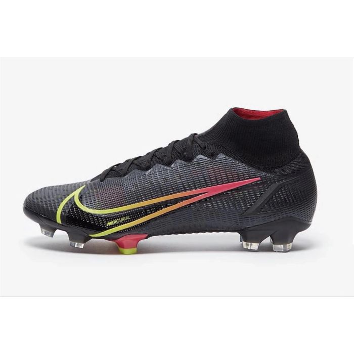 Nike Mercurial Superfly 8 Elite FG - Black/Cyber/Off Noir