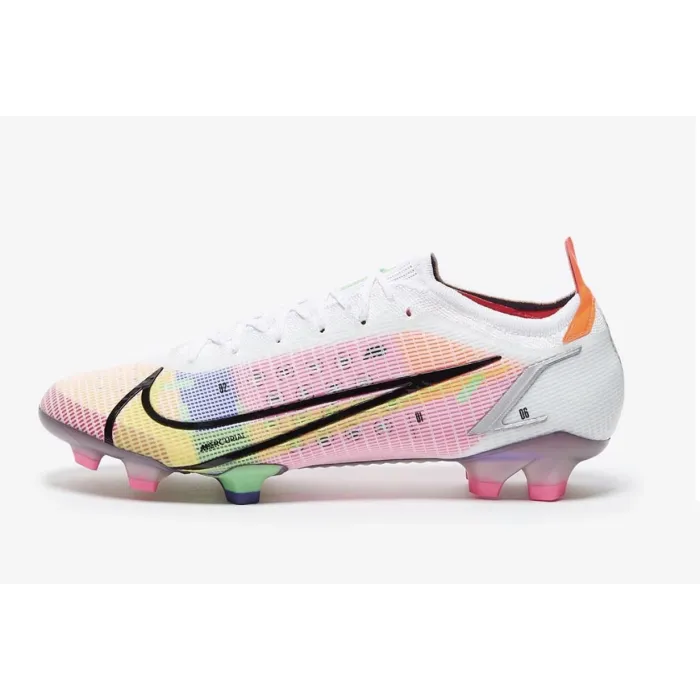 Nike Mercurial Vapor Dragonfly 14 Elite FG - White/Metallic Silver/Dark Raisin