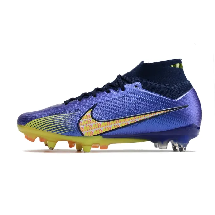 Nike 2023 Mercurial Superfly 9 Elite FG SG-Pro Purple Yellow Black