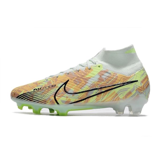 Nike Air Zoom Mercurial Superfly Elite 9 FG Green Blue Orange