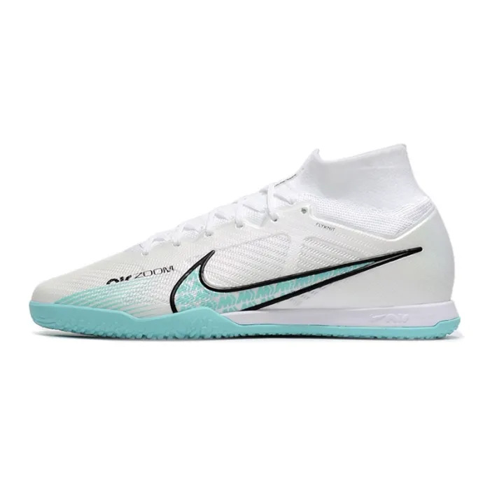 Nike Air Zoom Mercurial Superfly IX Elite IC White Blue