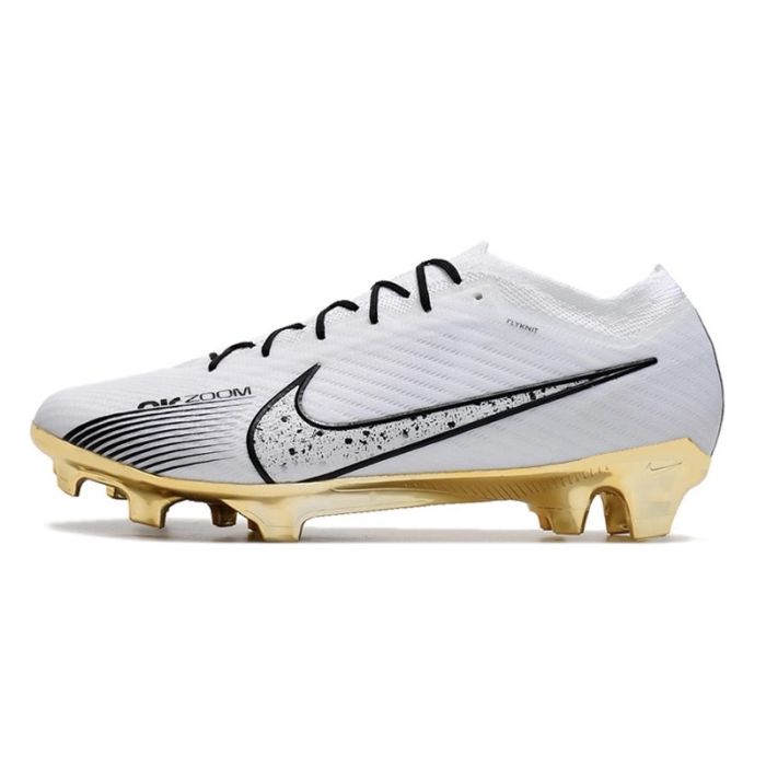 Nike Air Zoom Mercurial Vapor XV Elite FG White Black Gold