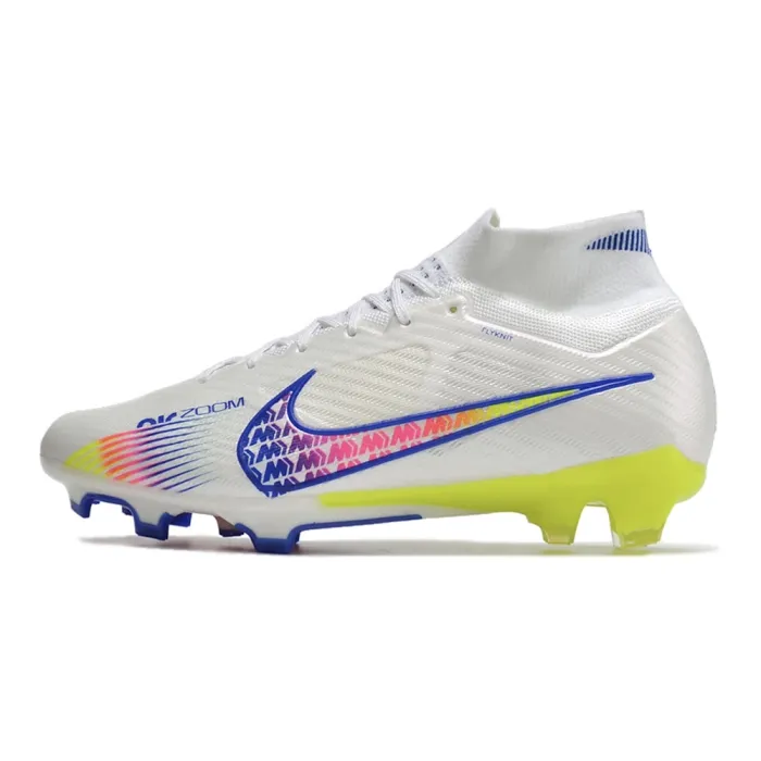 Nike Mercurial Superfly 9 Elite FG White Solar Yellow Power Blue