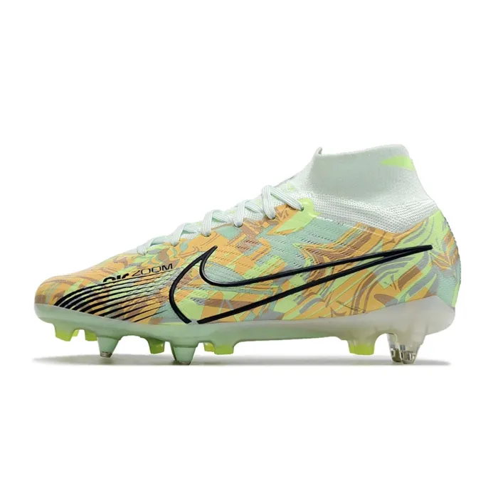 Nike Mercurial Superfly IX Elite SG-PRO Barely Green Blackened BlueTotal Orange