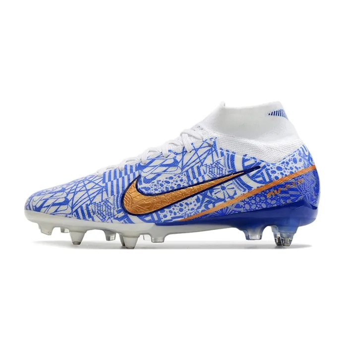 Nike Mercurial Superfly IX Elite SG-PRO White Metallic Copper Concord