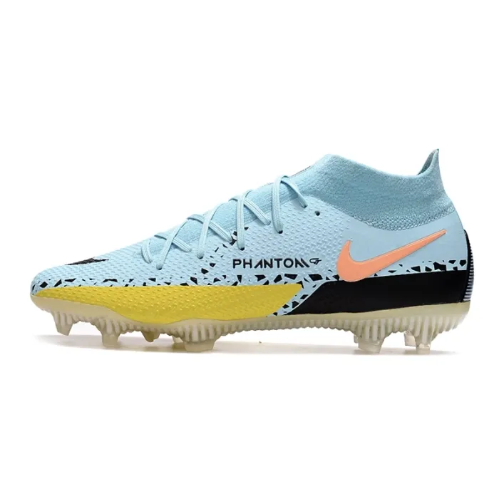 Nike Phantom GT 2 Elite DF FG Glacier Ice Black Yellow Strike