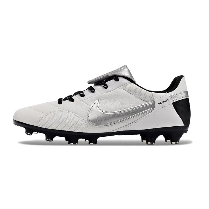 Nike Premier III FG White Grey Silver Black