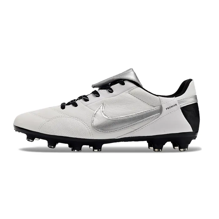 Nike Premier III FG White Grey Silver Black