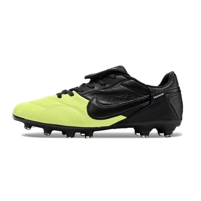 Nike The Premier III FG Black Black Volt