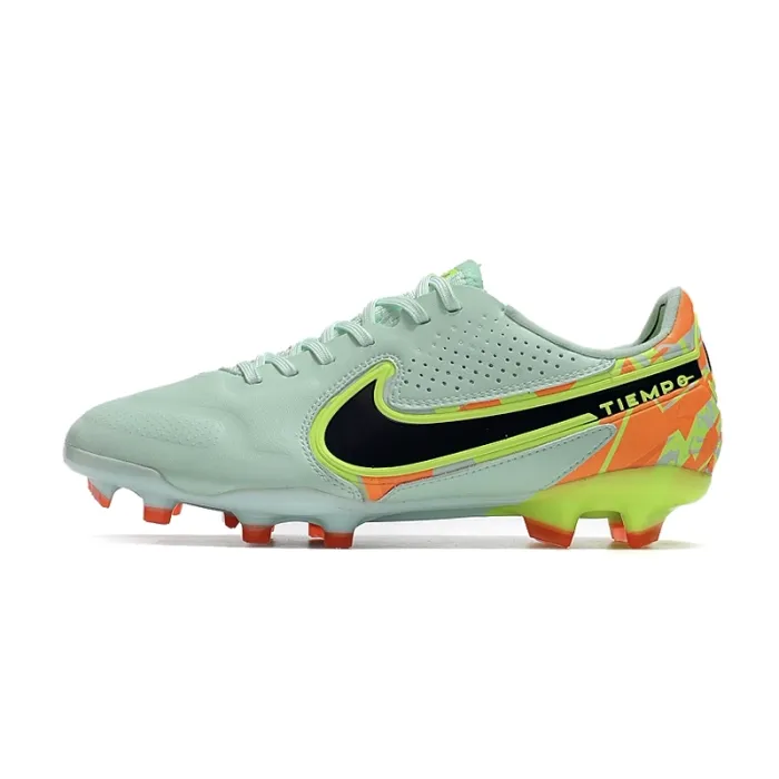 Nike Tiempo Legend 9 Elite FG Green Blue Orange