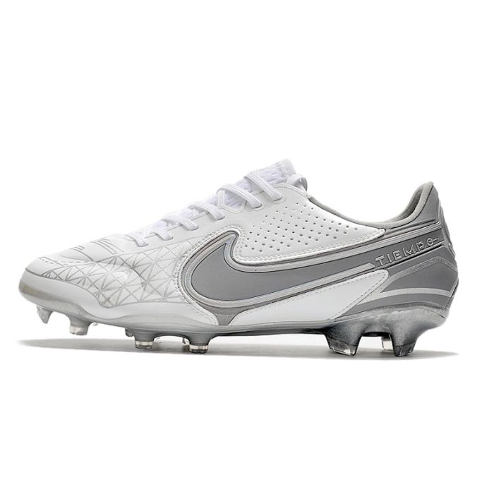 Nike Tiempo Legend 9 Elite Focus FG Dazzling White Pure White Wolf Grey