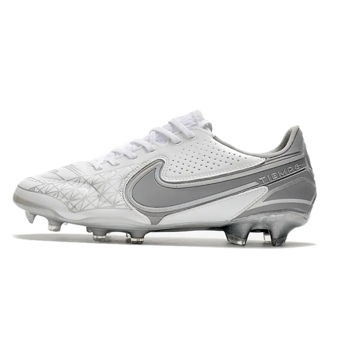 Nike Tiempo Legend 9 Elite Focus FG Dazzling White Pure White Wolf Grey