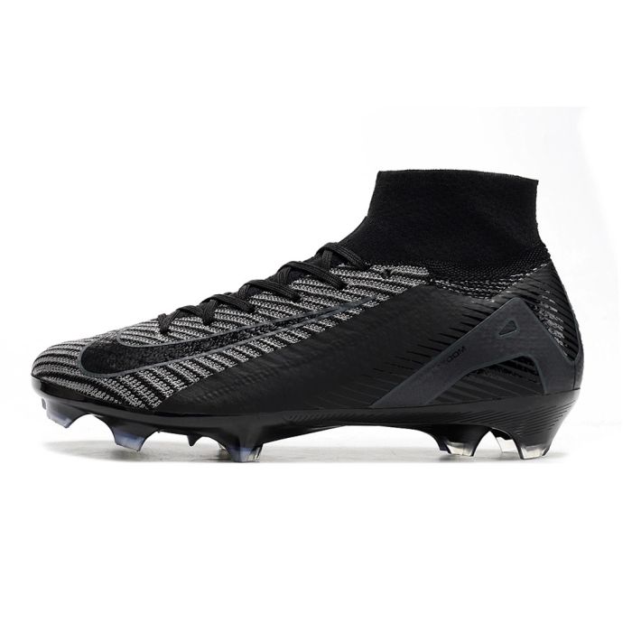 Nike Zoom Mercurial Superfly 10 Elite FG Black Black Deep Jungle