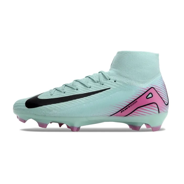 Nike Zoom Mercurial Superfly 10 Elite FG Hyper Turquoise Black Pink