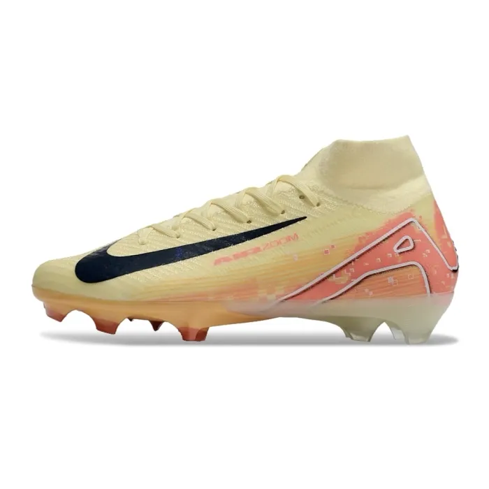 Nike Zoom Mercurial Superfly 10 Elite FG Kylian Mbappe Light Laser Orange Armory Navy Retail