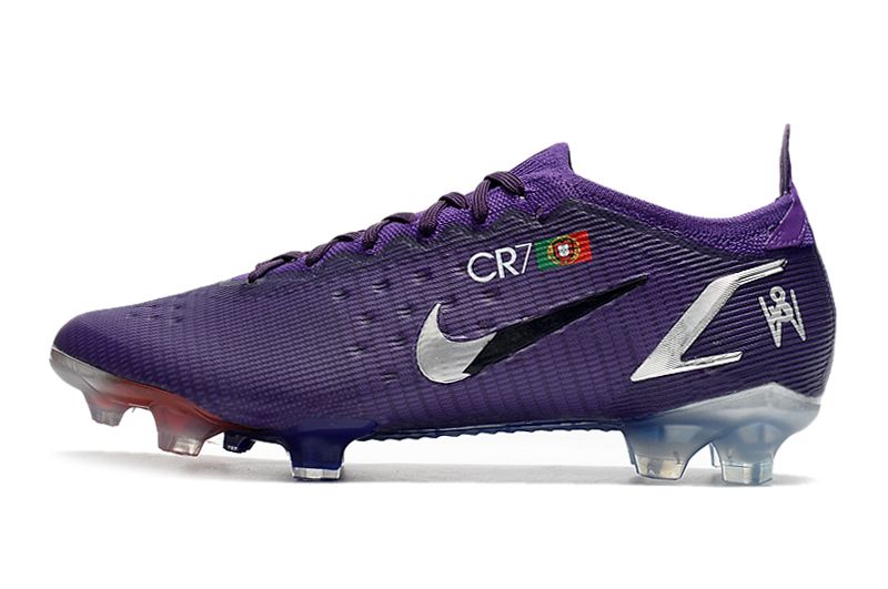 Nike mercurial purple and silver sales