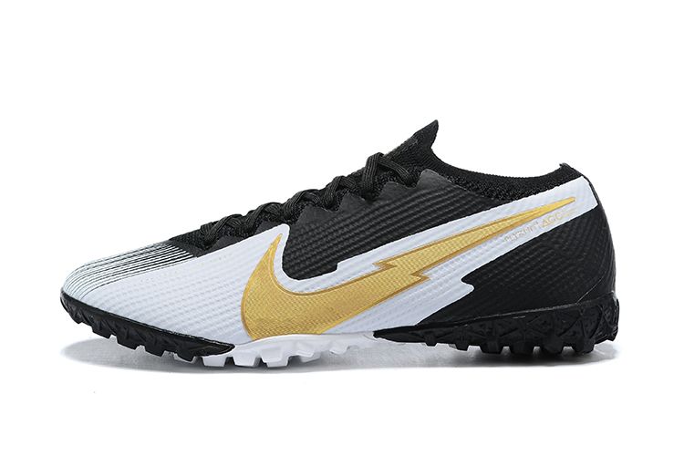 Nike Mercurial Vapor 13 Elite TF Black White Gold