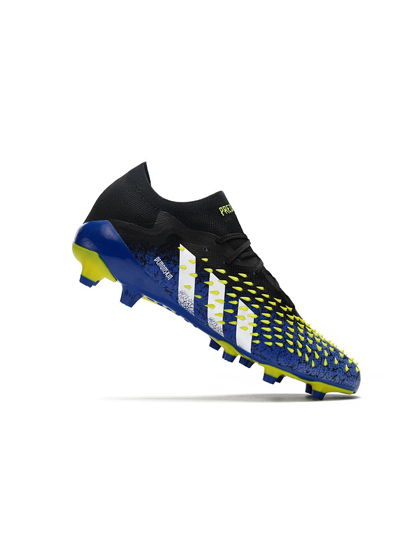New Adidas Predator Freak.1 Low AG Blue/Core Black/White/Yellow