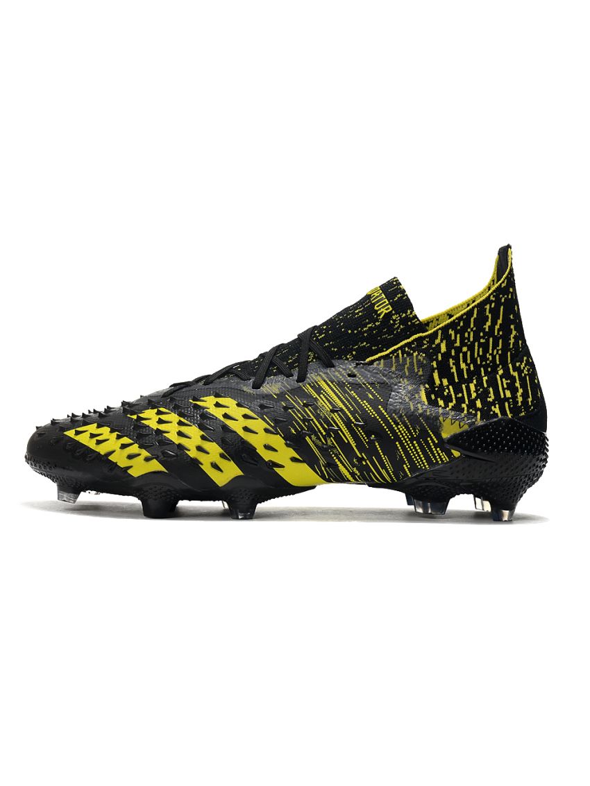 water kampioen Verslaafd Adidas Predator Freak .1 FG Soccer Cleats Core Black Solar Yellow