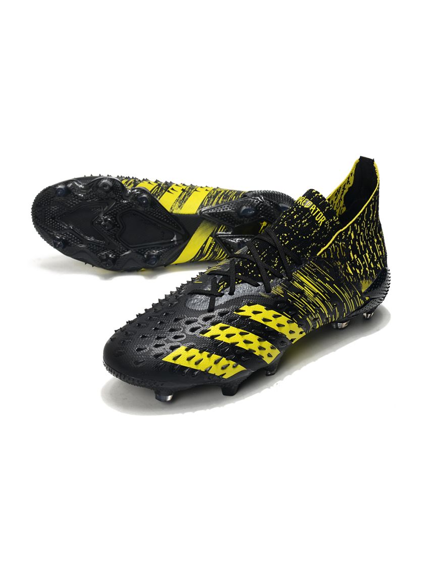 water kampioen Verslaafd Adidas Predator Freak .1 FG Soccer Cleats Core Black Solar Yellow