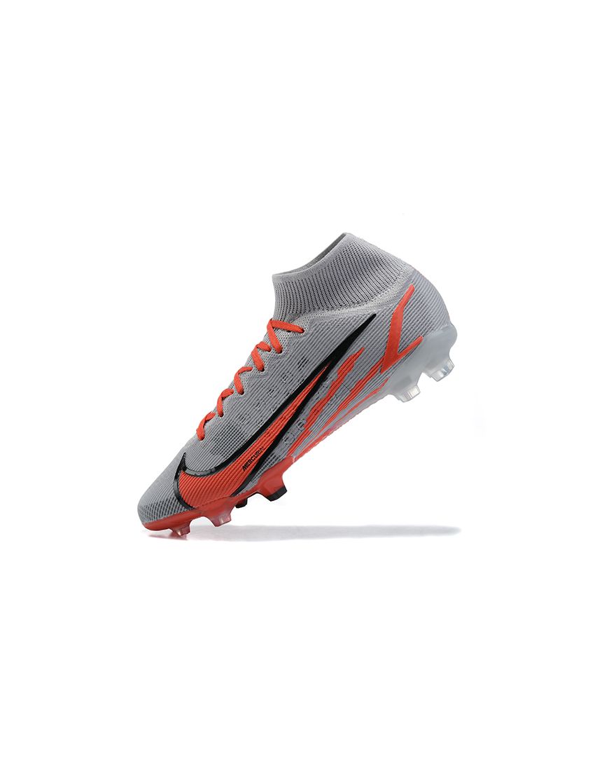 Grey and orange mercurials top