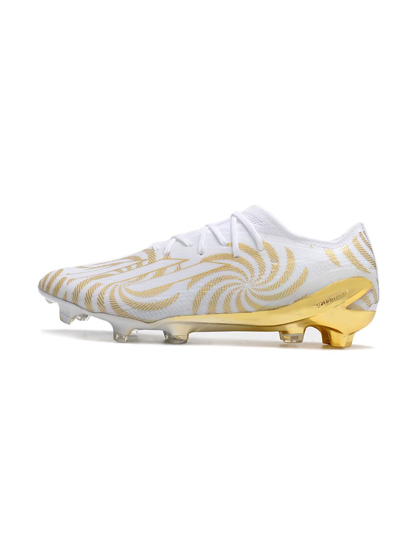 Adidas X Speedportal .1 FG Firm Ground Soccer Cleats White Gold
