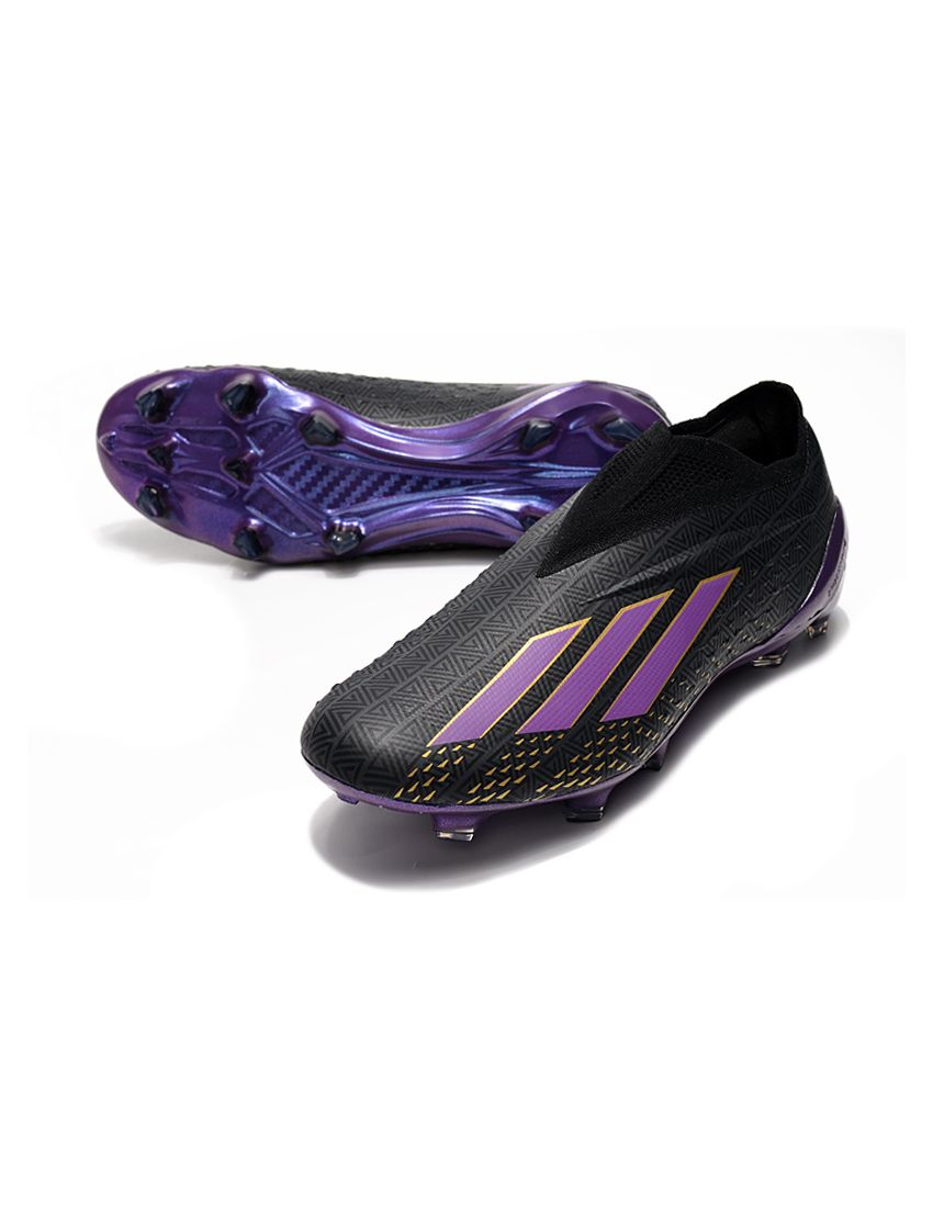 Purple and gold adidas cleats clearance