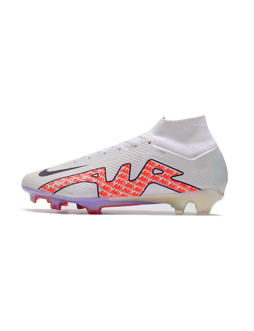 Nike Air Zoom Mercurial Superfly Elite 9 FG Soccer Cleats White