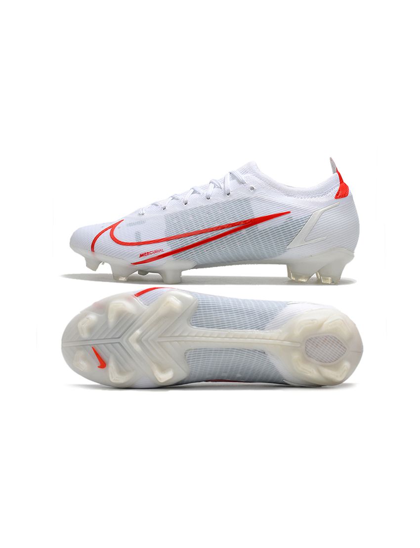 Red and sales white nike cleats