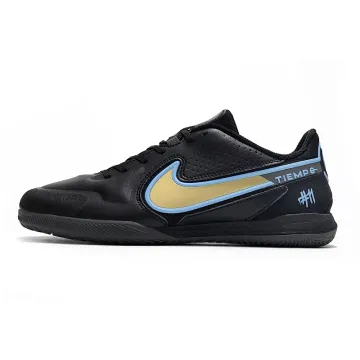 Nike Tiempo Legend IX Elite IC White Dark Smoke Grey Black Yellow