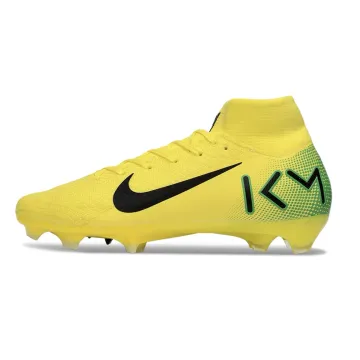 Nike Air Zoom Mercurial Superfly 10 Elite FG KM Yellow Black Green
