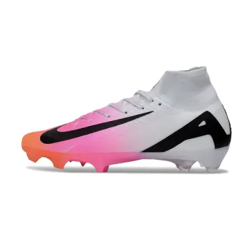 Nike Air Zoom Mercurial Superfly IIX Elite FG White Pink Black