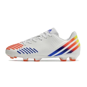 2023 adidas Predator LZ.1 FG White Solar Yellow Power Blue