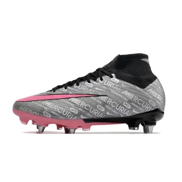 2023 Nike Zoom Mercurial Superfly IX Elite XXV SG-Pro Metallic Silver Hyper Pink Black