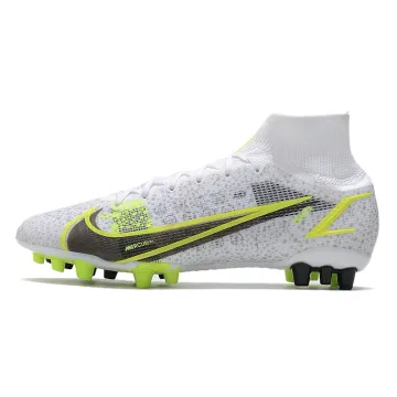 Nike Mercurial Superfly 8 Elite AG-PRO SILVER SAFARI PACK White Black Metallic Silver Volt