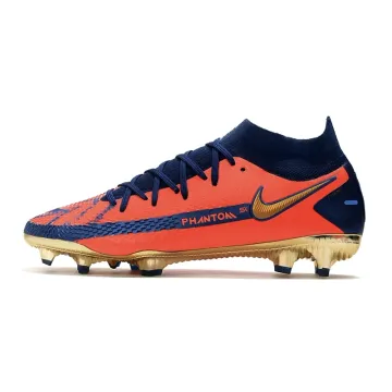 Nike Phantom GT Elite DF FG Soccer Shoes Red Silver Black