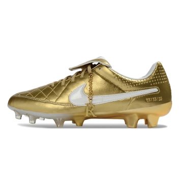 Nike Tiempo Legend SE FG Metallic Gold White