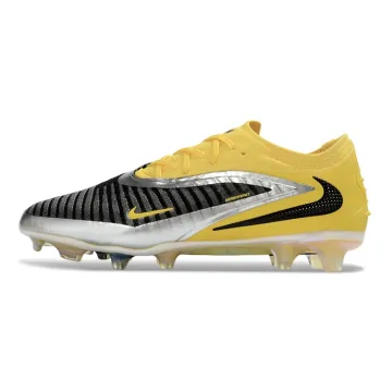Nike Phantom 6 Low Elite FG Volt Black Silver Metallic