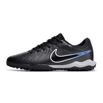 2023 Nike Tiempo Legend 10 Elite TF - Black/Chrome/Hyper Royal