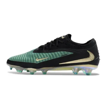 Nike Phantom 6 Low Elite FG Black Deep Jungle Metallic Gold Coin