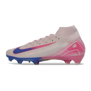 Nike Air Zoom Mercurial Superfly 10 Elite FG Pink Blue White