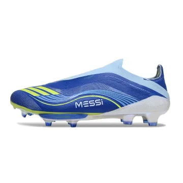 adidas F50 Elite Laceless FG Royal Blue Solar Yellow Semi Blue Burst
