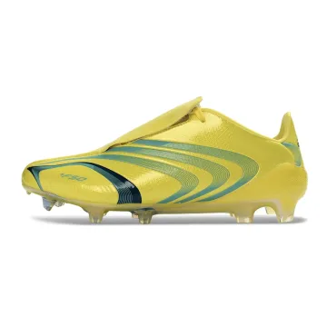 Adidas F50 Elite Tunit FG - Lucid Lemon Royal Blue Light Utility Aqua