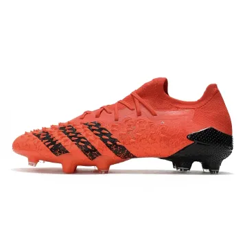 Adidas Predator Freak.1 Meteorite Low FG Red Black Solar Red