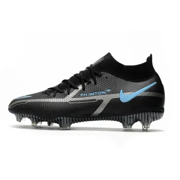 Nike Phantom GT II Elite DF FG Black Iron Grey University Blue
