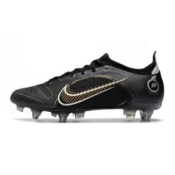 Nike Mercurial Vapor 14 Elite SG-PRO - Black/Metallic Gold/Metallic Silver
