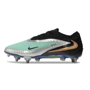 Nike Phantom 6 Elite Low Cut SG-Pro - Turquoise Chrome Black